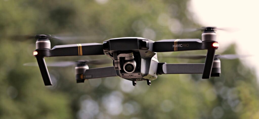 Drone with a camera